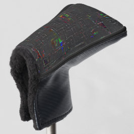 Rustikal gezeichnet in der Nacht in Dunkelheit bis Golf Headcover