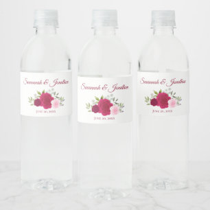 Rustikal Hot Pink Magenta & Blush Rose Hochzeit