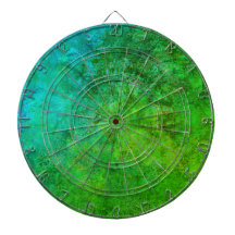 Rustikal Inspiriert Art Green Blue