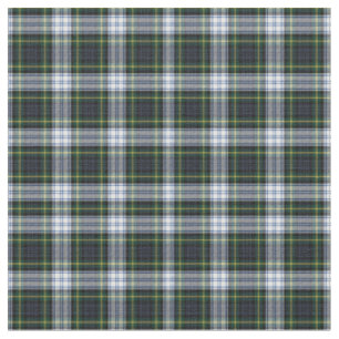Rustikal Kariert Gordon White Green Karo Tartan Stoff