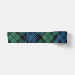 Rustikal Kariert Green Blue Clan Campbell Tartan Satinband