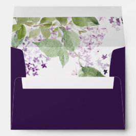 Rustikal Lilac | Lila Einladung zur Hochzeit