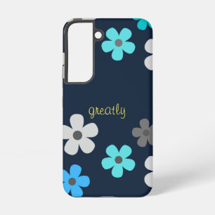 Rustikal, modern und blumenreich samsung galaxy hülle