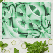 Rustikal oder nicht, weißgrüne, bizarre Schnittwun