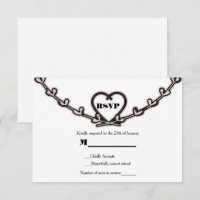 Rustikal Rosa Heart Vine Wedding Verlobung UAWG