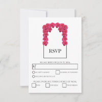 Rustikal rosa Rosen Optionen zum Hochzeitsessen RS