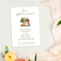 Rustikal, sie ist vom Brautparty des Marktes abges