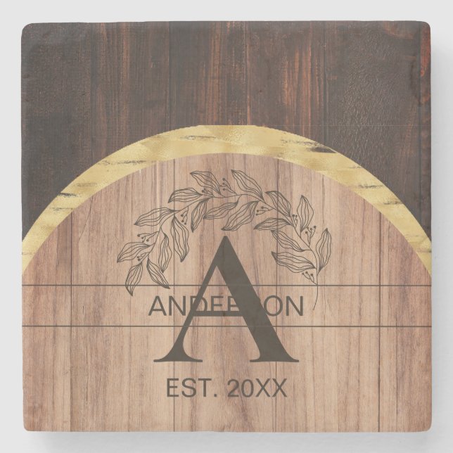 rustikal steinuntersetzer (Vorderseite)