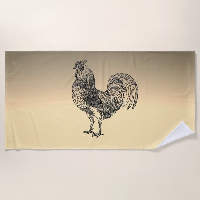 Rustikal Strandtuch (Vorderseite)