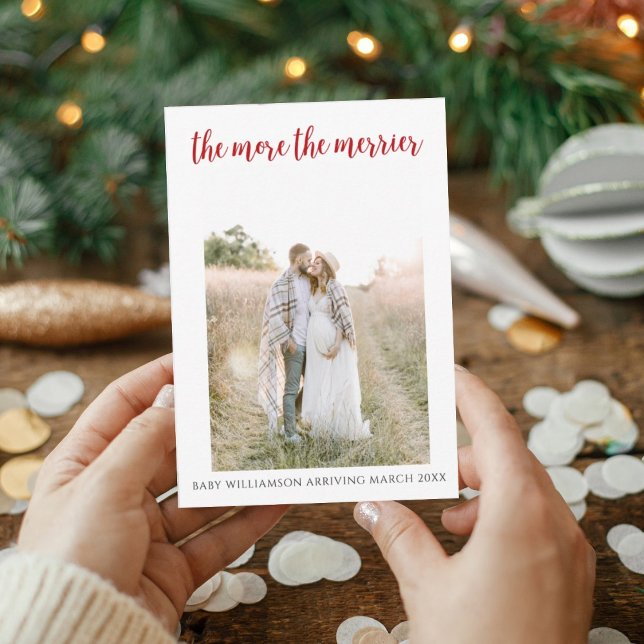 Rustikal umso mehr die schärfere Schwangerschaftsa Dankeskarte (Von Creator hochgeladen)