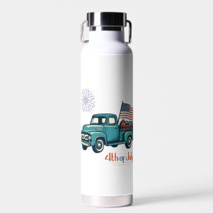 Rustikal/Vintag 4. Juli Trinkflasche