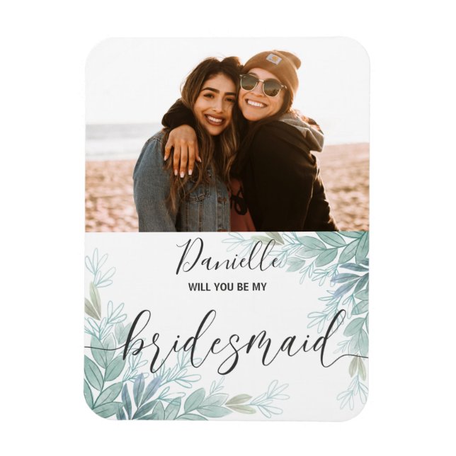 Rustikal wirst du meine Grünen Hochzeit mit der Br Magnet (Vertikal)