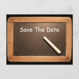 Rustikale 60. Geburtstag Save the Date Custom Post Ankündigungspostkarte