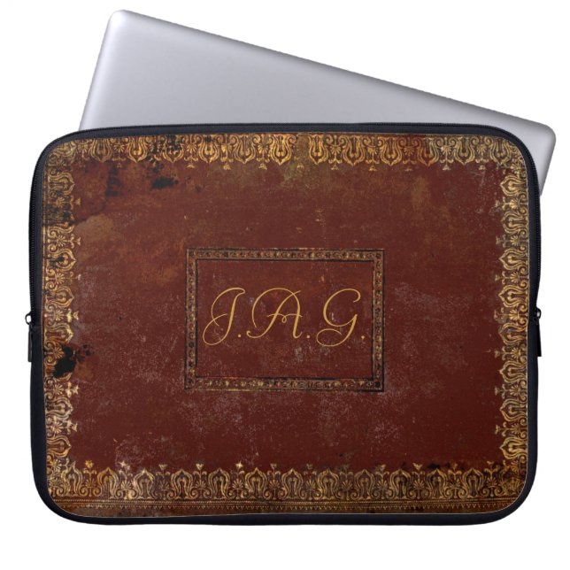 Rustikale Abdeckungs-viktorianischer Charme Laptopschutzhülle (Vorderseite)