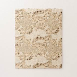 Rustikale antike Musikszene