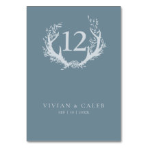 Rustikale Antler mit Blumenreath | Hochzeit