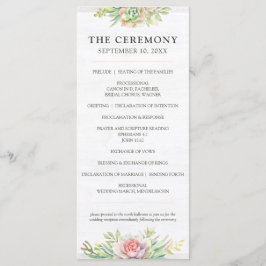 Rustikale Aquarellkaktus Programm