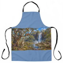 Rustikale australische Tierwelt & Wasserfall übera
