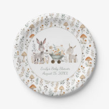 Rustikale Baby-Esel Unisex-Baby-Party |