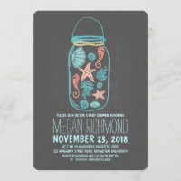 Rustikale Beach Mason Jar Seaside Showküche