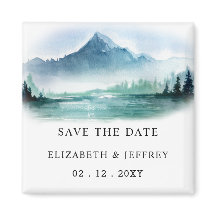 Rustikale Bergkiefern retten das Date Magnet