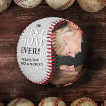 Rustikale Beste Mama je Muttertagsfoto Collage Baseball<br><div class="desc">Rustikale Beste Mama je Muttertag Zwei FotoCollage Baseball. Dieses moderne und personalisierte Baseball ist das ideale Geschenk für eine Mutter am Muttertag. Die beste Mutter je zwei Fotovorlagen Baseball. Personalisieren Sie es mit zwei Fotos und Namen. Der Hintergrund ist rustikale Textur und der Text ist eine trendige schwarz-weiße Typografie. Sie...</div>