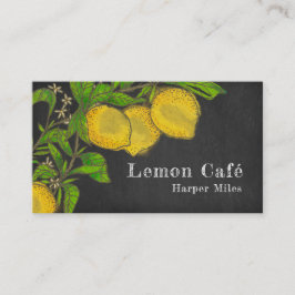 Rustikale Bio Limonade-Visitenkarte Visitenkarte