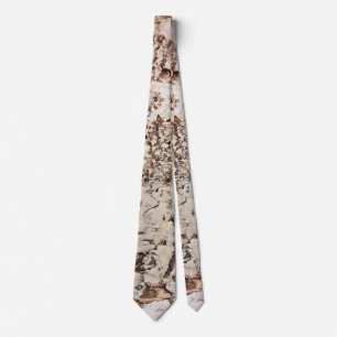 Rustikale Birch Tree Bark Krawatte