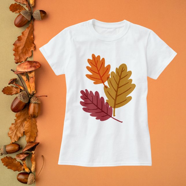 Rustikale Blätter T-Shirt (Von Creator hochgeladen)