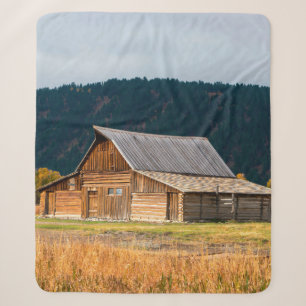 Rustikale Blockhütte in Grand Teton National Park, Sherpadecke