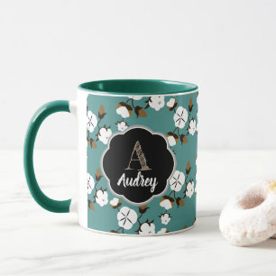 Rustikale Blume Tasse