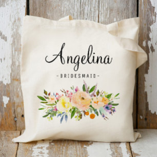 Rustikale Blumenbrücke Personalisiert-07 Tragetasche