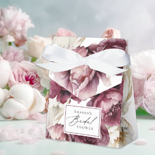 Rustikale Blumenfülle Brautparty Geschenkschachtel