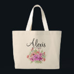 Rustikale Blumenüberlieferung Personalisiert Jumbo Stoffbeutel<br><div class="desc">Erhöhen Sie Ihren besonderen Tag mit personalisierten "Hochzeitsfeiern" für Brautmädchen und andere besondere Brautparty. Hochzeitstaschen, Totentaschen Hochzeit, Blumentotentaschen und vieles mehr für Ihren großen Tag. Persönlich mit Namen und Titel für die Hochzeit - Designer-Totensäcke, rustikale Blumensäcke, rustikale Totensäcke, Name, personalisierte Totentaschen, Brautparty, Duschgeschenktaschen, Hochzeitstotentaschen, Totenstuben, Brautmutter, Bräutigam, Hochzeitsfeier, Begrüßungstüte, Begrüßungstaschen...</div>