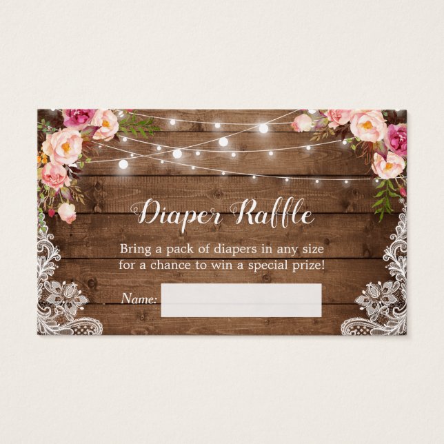 Rustikale Blumenzange-Lichter, die sich in einem W (Vorderseite)