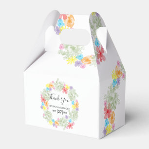 Rustikale Blumenzeremonie Geschenkschachtel