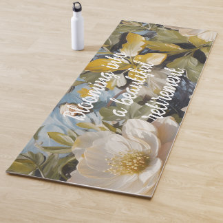 Rustikale Blüten für ihre individuelle Altersvorso Yogamatte