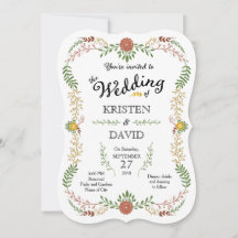 Rustikale Bohemische Herbstblumenzeremonie