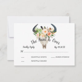 Rustikale Boho Floral Antelope Hunt ist über UAWG Einladung