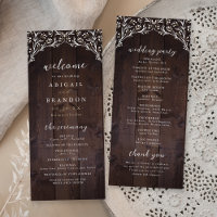 Rustikale Brauerei Wood Boho Floral Country Weddin