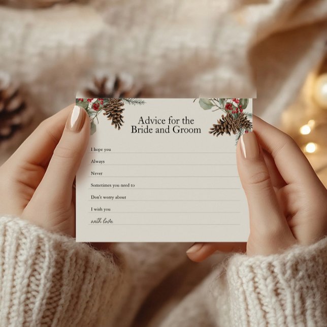 Rustikale Bridal Advisor-Karte | Kariert & Pinecon Flyer (Von Creator hochgeladen)