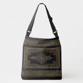 Rustikale Buchdecktaschen Rose Gold Grunge Tragetaschen Mit Langen Trägern