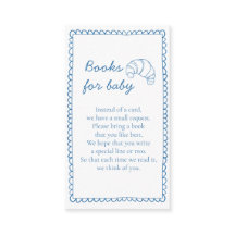 Rustikale Bücher für Baby-Bun im Oven-Kinderdusche