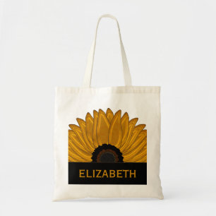 Rustikale Burlap-Sonnenblumen-Gastgeschenke Hochze Tragetasche
