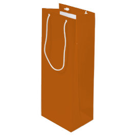 Rustikale Burnt Orange Wine Geschenktasche Geschenktüte Für Weinflaschen