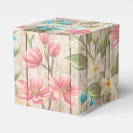 Rustikale Chic Floral Gevor Box Geschenkschachtel