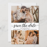 Rustikale Chic Foto Grid Wedding