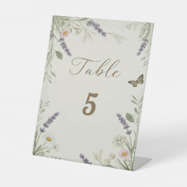 Rustikale Cotattecore Hochzeitskarte Sockelschild