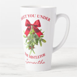 Rustikale Country-Western-Mistelzweig-Tasse groß Milchtasse