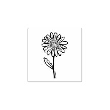 Rustikale Daisy-Blume und Kunstdruckerei